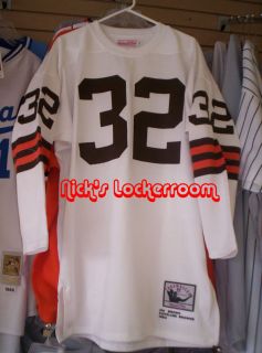 Authentic Mitchell Ness 1964 Cleveland Browns Jim Brown Throwback