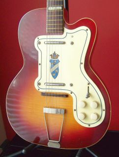 Vintage 50s Kay Silvertone Jimmy Reed Guitar