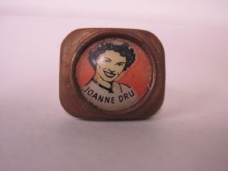 1950s Vintage Kelloggs Cereal Premium Ring Joanne Dru