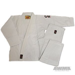 Fuji bjj Mid Weight Jiu Jitsu Uniform Gi Gear White