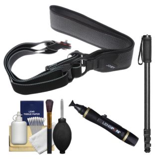 Joby UltraFit Sling Camera Strap Kit for Men Charcoal Monopod for DSLR