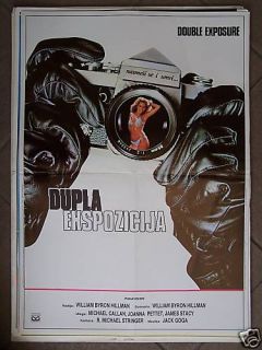 Double Exposure Joanna Pettet YUGO Movie Poster 1983
