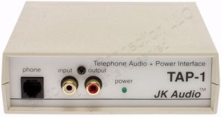 JK Audio Tap 1 Phone Line Simulator Send Receive VoIP