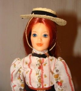 Ideal Jody Country Girl Doll with Hat Shoes 1975 Very Nice Doll Crisp