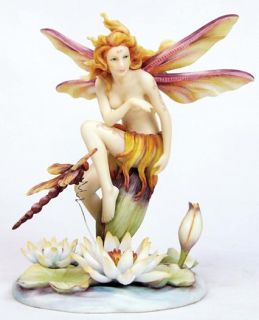 Jody Bergsma Collection Wild Magic Fairy Statue Figurine Dragofly