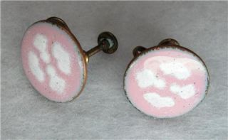 Faux 1800s Disc Earrings from Dr Quinn Medicine Woman