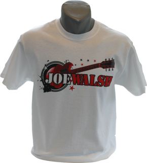 Joe Walsh Guitar T Shirt Analog Man Eagles