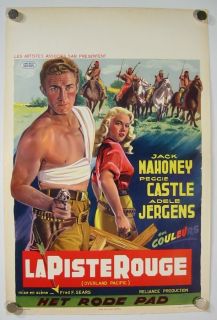 Peggie Castle Jock Mahoney Western Overland Pacific Stunning Movie