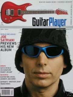 Joe Satriani 4 04 Guitar Player George Benson