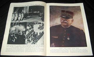 Marshal Joseph Joffre 1931 France General Funeral Life Pictorial World