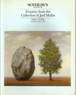 Sothebys Property from The Collection of Joel Mallin
