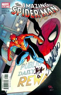 Amazing Spiderman 46 Signed John Romita Jr Frank Cho