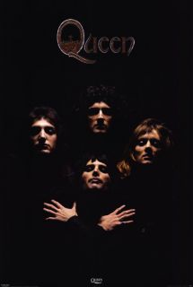  Poster 27X40FREDDIE Mercury Brian May John Deacon Roger Taylor