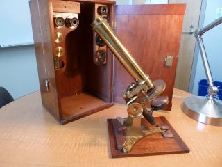 John Browning London Polarizing Microscope CA 1880’S