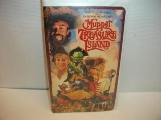 Muppet Treasure Island   Kids VHS Movie   Kermit, Gonzo Miss Piggy