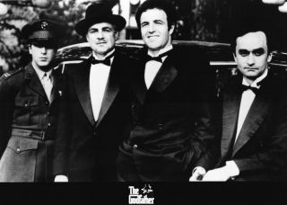 The Godfather Movie Promo Poster K 1972 Marlon Brando Al Pacino Robert