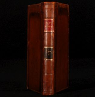 1737 42 Fables by John Gay with Volume The Second
