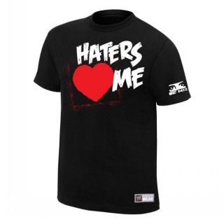 The Miz Haters Love Me 3 Me IM Awesome WWE Authentic Wrestling Men T