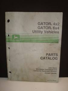 John Deere Gator 4x2 6x4 Parts Catalog PC2387  