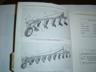 John Deere F 345H 355H Plow Parts Catalog Book Manual  