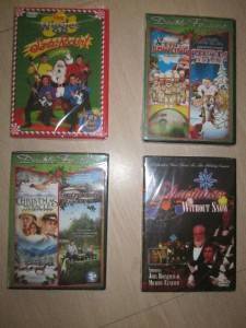 4 Christmas DVDs Wiggles Santas Rockin Elf Bowling Miracle Without Snow New  