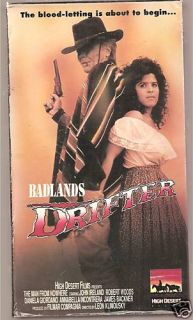 Badlands Drifter VHS John Ireland Spaghetti Western  