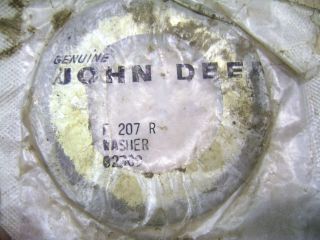 John Deere G NOS New Transmission Shaft Thrust washer  