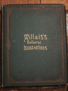 RARE John Everett Millais's Collected Illustrations 1st Edition Pre Raphaelites  