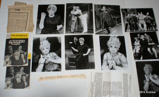 9 Shelley Winters Marx Brothers Broadway Minnies Boys Photos Playbills Lot  