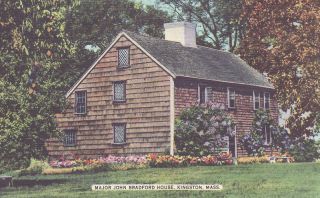 Major John Bradford House Kingston Massachusetts  