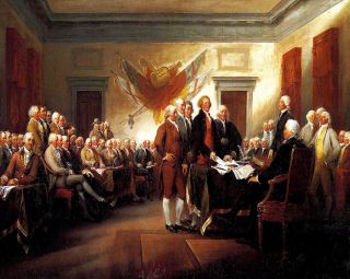 Trumbull John The Declaration of Independence Canvas  