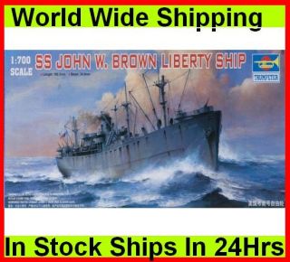 Trumpeter 05756 1 700 SS John w Brown Liberty SHIP Plastic Model Kit  