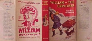 Richmal Crompton William The Explorer Facsimile Dustjacket Only 1960  