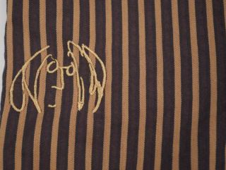 ENGLISH LAUNDRY New NWT JOHN LENNON Brown Stripes Paisley PARKS Dress Shirt XL  