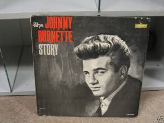 Johnny Burnette Story Vinyl LP Liberty Records  