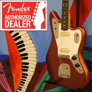 Fender Johnny Marr Jaguar Metallic KO Jag Electric Guitar w Hardshell Case New  
