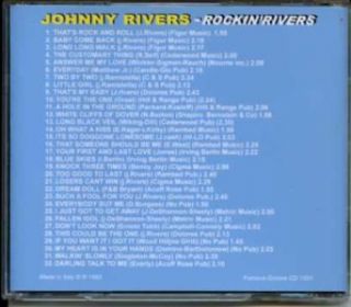 Johnny Rivers CD Rockin Rivers New SEALED 32 Tracks  