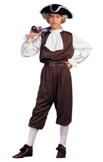 John Adams Colonial Boy Costume US History Child 90130  