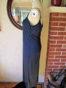 Johnny Was Collection  Blue Silky Slip Dress S  