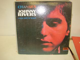 Johnny Rivers "Changes Poor Side of Town" 12" LP Record Vinyl RECD9  