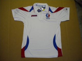 Honduras Olimpia Team Jersey White Polo Soccer Joma  