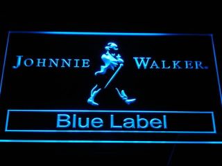 a147 b Johnnie Walker Blue Label Bar NR Neon Light Sign  