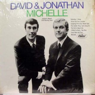 David Jonathan Michelle LP VG T 2473 Vinyl 1966 Record  