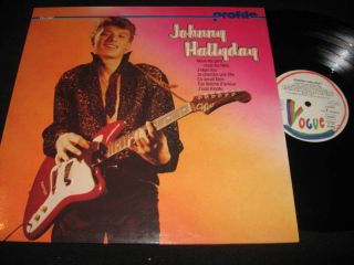 Johnny Hallyday Profile RARE Germany Teldec LP N Mint  