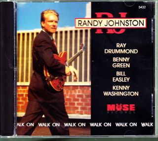 Randy Johnston  walk on  muse Records  jazz  minty CD  