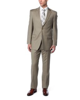 Tommy Hilfiger 100 Wool Khaki Suit  