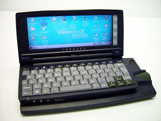 HP Hewlett Packard Jornada 680 Micro Handheld PC Laptop with Dock Car Charger  