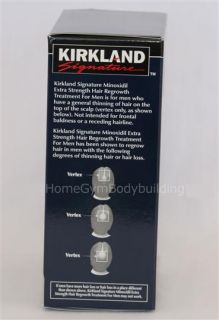 New Kirkland Minoxidil 5 Men Hair Loss Regrowth 180 Day Supply Extra Strength  