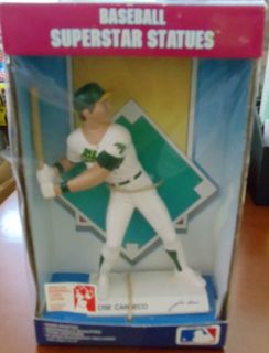 1988 JOSE CANSECO BASEBALL SUPERSTARS STATUE HAND PAINTED NEW IN BOX  