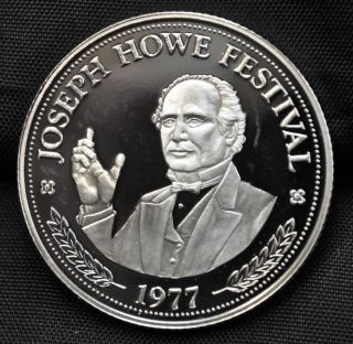 1977 Joseph Howe Festival Trade Dollar Proof Silver  